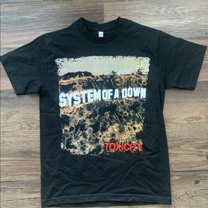 SYSTEM OF A DOWN TOXICITY GRAPHIC T-SHIRT